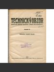 Technický obzor, ročník II., čísla 1-30/1913. Odborná příloha časopisu Zájmy Kovodělníků - náhled