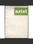 Ariel. Eine Vierteljahresschrift. Berichte zur Kunst und Bildung in Israel; Nummer 13, 1971	[časopis, Izrael, kultura, umění] - náhled