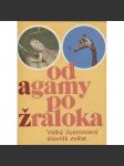 Od agamy po žraloka - Velký ilustrovaný slovník zvířat [zvířata, živočichové, savci ptáci obojživelníci ryby hmyz členovci atd.] - náhled