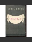 Matka (Karel Čapek - náhled