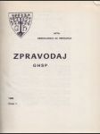 Zpravodaj GHSP 1-2/1980 - náhled