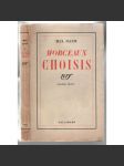Morceaux Choisis [francouzská poezie a povídky] - náhled