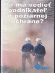Čo má vedieť podnikateľ o požiarnej ochrane - náhled