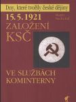 15.5.1921 - založení ksč ve službách kominterny - náhled