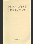 Poselství Ježíšovo - náhled