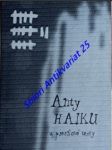 Anty haiku a piesňové texty - heretik anton sr. - náhled