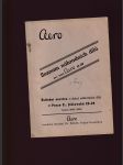 Seznam náhradních dílů pro vozy Aero 50 HP/ Ersatzteil-Verzeichnis fur Aero 50 PS - náhled