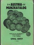 Austria münzkatalog 1792 - 1977 (katalog mincí rakousko 1792 - 1977) - náhled