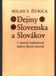 Dejiny slovenska a slovákov - náhled
