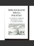 Bibliografie města Poličky (Polička) - náhled