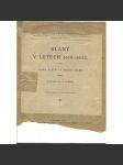 Slaný v letech 1618 - 1632 (pošk.) - náhled
