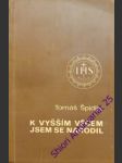 K vyšším věcem jsem se narodil - špidlík tomáš - náhled