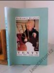 Texty (leden 1993 - leden 1994) - náhled