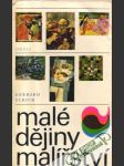 Malé dějiny malířství - náhled