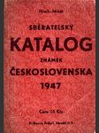 Sběratelský katalog známek československa - náhled