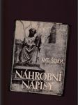 Náhrobní nápisy - náhled