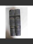 Sbírka zákonů a nařízení 1942, 2 díly (Sammlung der Gesetze und Verordnungen; právo protektorát, nařízení, vyhlášky, zákony) - náhled