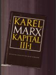 Kapitál III-1 (Kritika politické ekonomie, díl třetí, kniha třetí; Celkový proces kapitalistické výroby, část první) - náhled