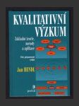 Kvalitativní výzkum - náhled