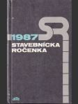 Stavebnícka ročenka 1987 - náhled