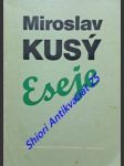 Eseje - kusý miroslav - náhled