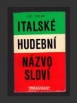 Italské hudební názvosloví - náhled
