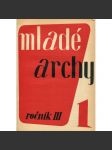 Mladé archy, ročník III., číslo 1.-5./1946-1947 (Umělecká beseda) - komplet - náhled
