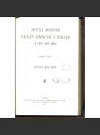 Zbytky register králů římských a českých z let 1361-1480 [středověká registra; úřední záznamy o smlouvě a notářském záznamu] - náhled