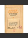 Kulturní zpravodaj, ročník I., sešit 1-4/1913. Národohospodářská a literární revue. - náhled