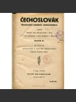 Čechoslovák, ročník II., číslo 1-6/1922-1923. Všenárodní měsíčník dokumentární - náhled