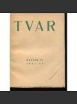 TVAR, ročník IV./1931-1932. Měsíčník pro umění a kritiku - náhled