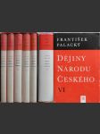 Dějiny  národu  českého  6  sv. - náhled