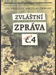 Zvláštní zpráva č. 4 - náhled