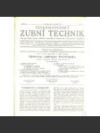 Československý zubní technik, ročník I., číslo 1-12/1927-1928 (časopis, stomatologie, zuby, zubařství) - náhled
