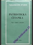 Patristická čítanka - novák josef j. - náhled