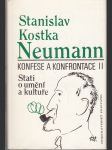 Konfese a konfrontace II / Stati o umění a kultuře - náhled