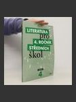 Literatura pro 4. ročník středních škol. Učebnice - náhled