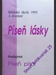 PÍSEŇ LÁSKY - Biblické úkoly - 4. čtvrtletí 1992 - náhled