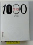 1000 fonts - náhled