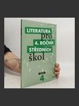 Literatura pro 4. ročník středních škol. Učebnice - náhled