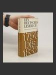 Ein deutsches Lesebuch. 1750 bis 1832 - náhled