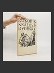 Rukopis Králové.dvorský - náhled
