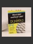 Word 2007 und Excel 2007 für Dummies - náhled