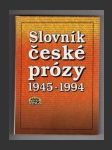 Slovník české prózy 1945-1994 - náhled