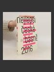 Nejlepší české básně 2016 - náhled