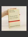 Versuch, die Welt besser zu bestehen. Fünf Plädoyers in Sachen Psychoanalyse - náhled