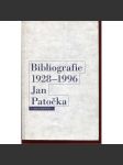 Bibliografie 1928-1996. Jan Patočka - náhled