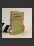 Prague Studies in Mathematical Linguistics 6 - náhled