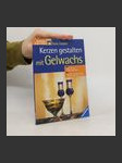 Kerzen gestalten mit Gelwachs - náhled