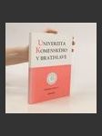 Univerzita Komenského v Bratislave: Lekárska fakulta 2009/2010 - náhled